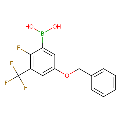 5-(Benzyloxy)-2-fluoro-3-(trifluoromethyl)phenylboronic acid