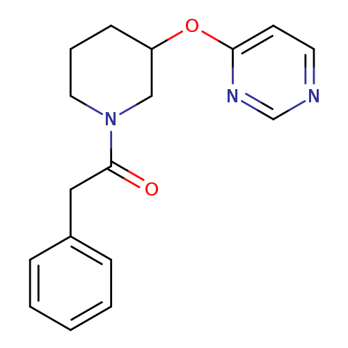 2-phenyl-1-[3-(pyrimidin-4-yloxy)piperidin-1-yl]ethan-1-one