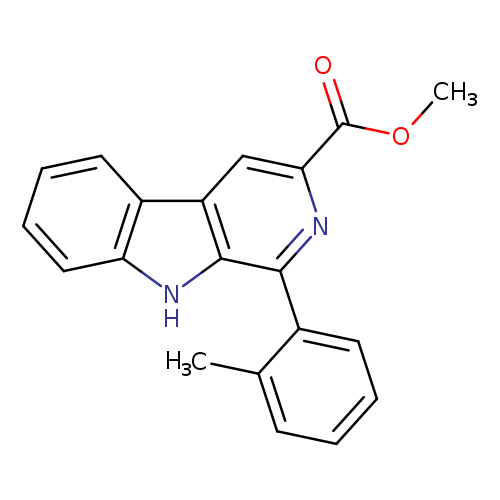 methyl 1-(2-methylphenyl)-9H-beta-carboline-3-carboxylate