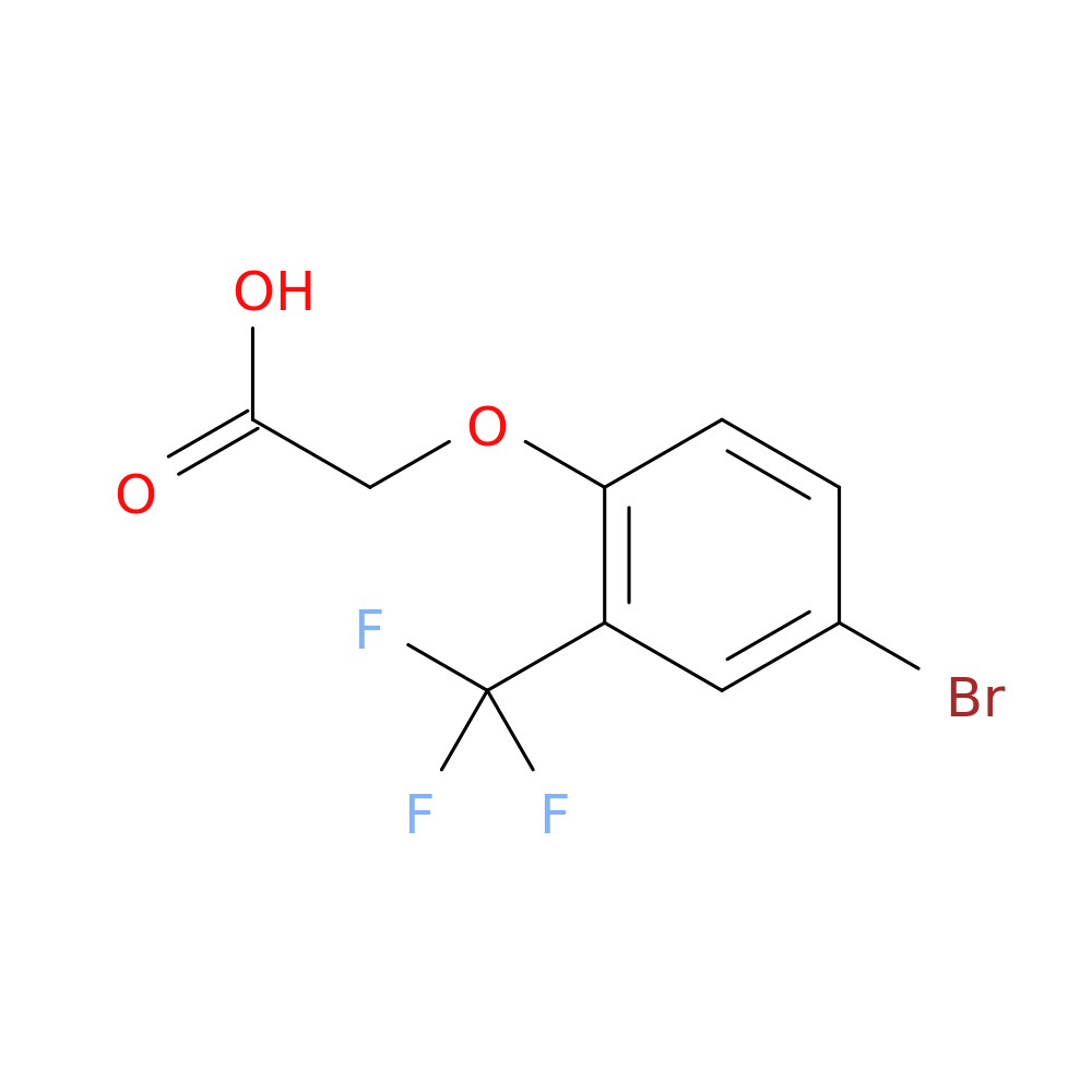 2-[4-bromo-2-(trifluoromethyl)phenoxy]acetic acid