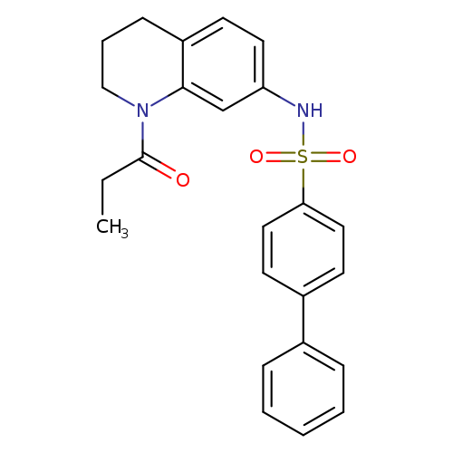 N-(1-propanoyl-1,2,3,4-tetrahydroquinolin-7-yl)-[1,1'-biphenyl]-4-sulfonamide