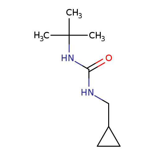 3-tert-butyl-1-(cyclopropylmethyl)urea