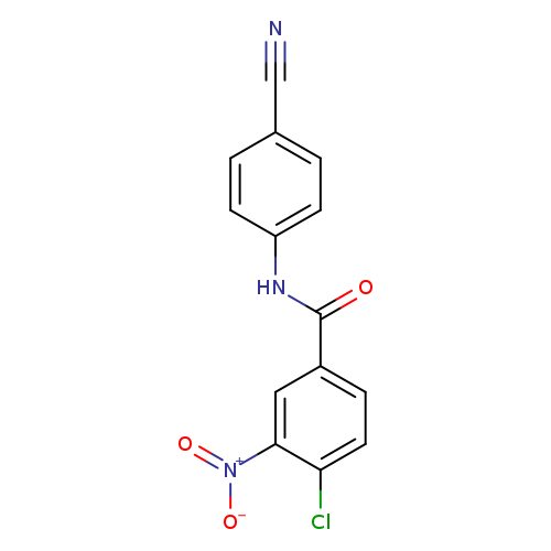 4-chloro-N-(4-cyanophenyl)-3-nitrobenzamide