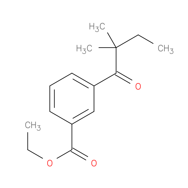 3'-Carboethoxy-2,2-dimethylbutyrophenone
