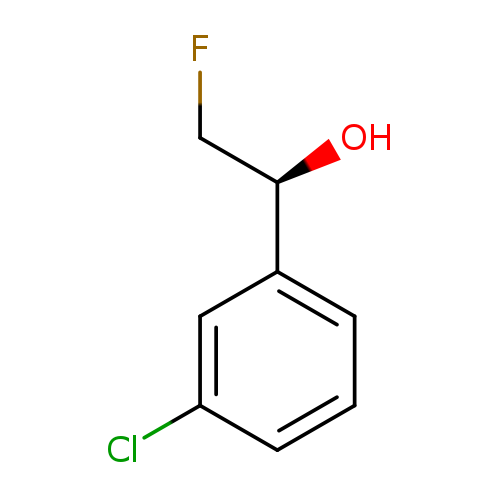 (1S)-1-(3-chlorophenyl)-2-fluoroethan-1-ol