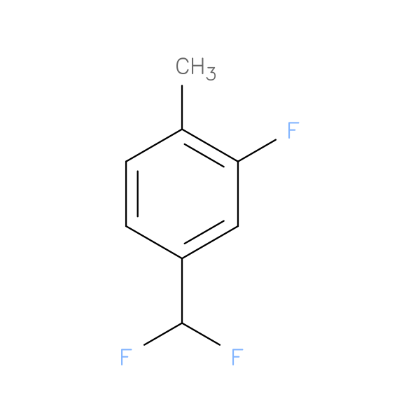 4-(Difluoromethyl)-2-fluoro-1-methylbenzene