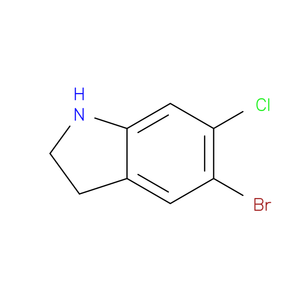 5-Bromo-6-chloroindoline