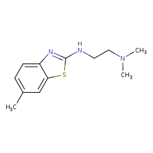 N,N-Dimethyl-N'-(6-methyl-1,3-benzothiazol-2-yl)ethane-1,2-diamine