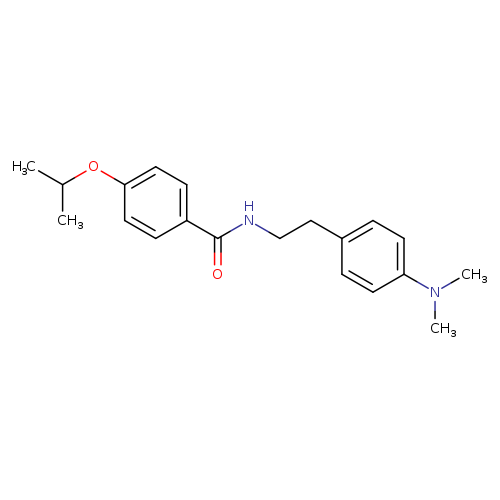 N-{2-[4-(dimethylamino)phenyl]ethyl}-4-(propan-2-yloxy)benzamide