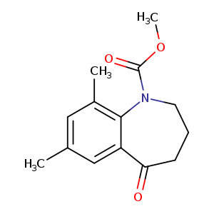 1H-1-Benzazepine-1-carboxylic acid, 2,3,4,5-tetrahydro-7,9-diMethyl-5-oxo-, Methyl ester