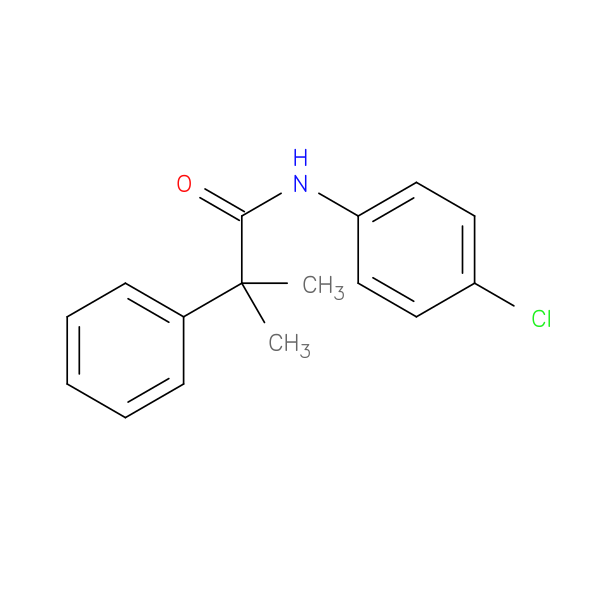 N-(4-chlorophenyl)-2-methyl-2-phenylpropanamide