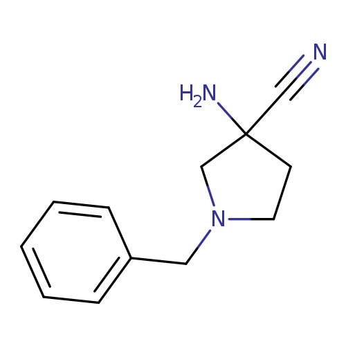 3-Amino-1-benzylpyrrolidine-3-carbonitrile