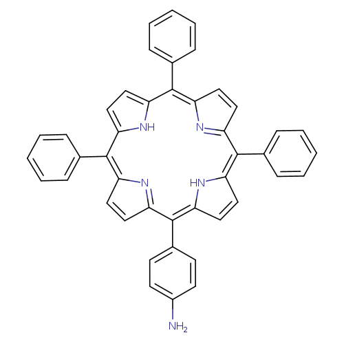 4-(10，15，20-Triphenyl-21H，23H-porphin-5-yl)benzenamine