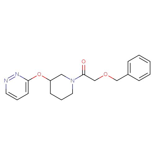 2-(benzyloxy)-1-[3-(pyridazin-3-yloxy)piperidin-1-yl]ethan-1-one