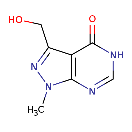 3-(Hydroxymethyl)-1-methyl-1h-pyrazolo[3,4-d]pyrimidin-4(5h)-one