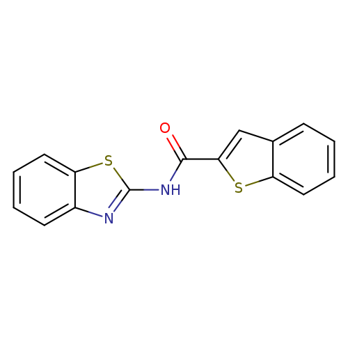 N-(1,3-benzothiazol-2-yl)-1-benzothiophene-2-carboxamide
