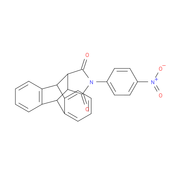 17-(4-nitrophenyl)-17-azapentacyclo[6.6.5.0^{2,7}.0^{9,14}.0^{15,19}]nonadeca-2(7),3,5,9(14),10,12-hexaene-16,18-dione