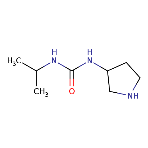 3-(propan-2-yl)-1-(pyrrolidin-3-yl)urea