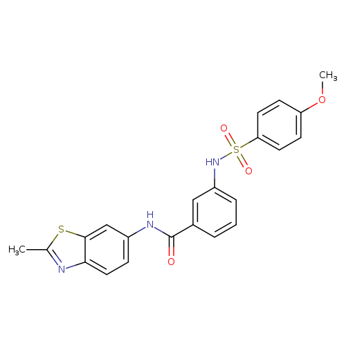 3-(4-methoxybenzenesulfonamido)-N-(2-methyl-1,3-benzothiazol-6-yl)benzamide