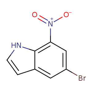 1H-Indole, 5-bromo-7-nitro-