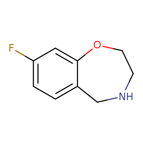 8-fluoro-2,3,4,5-tetrahydro-1,4-benzoxazepine