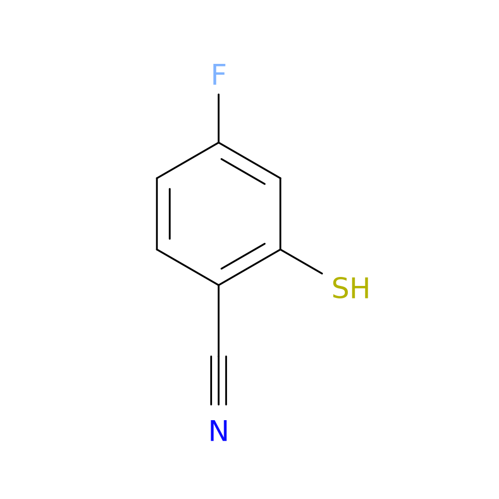 4-fluoro-2-sulfanylbenzonitrile