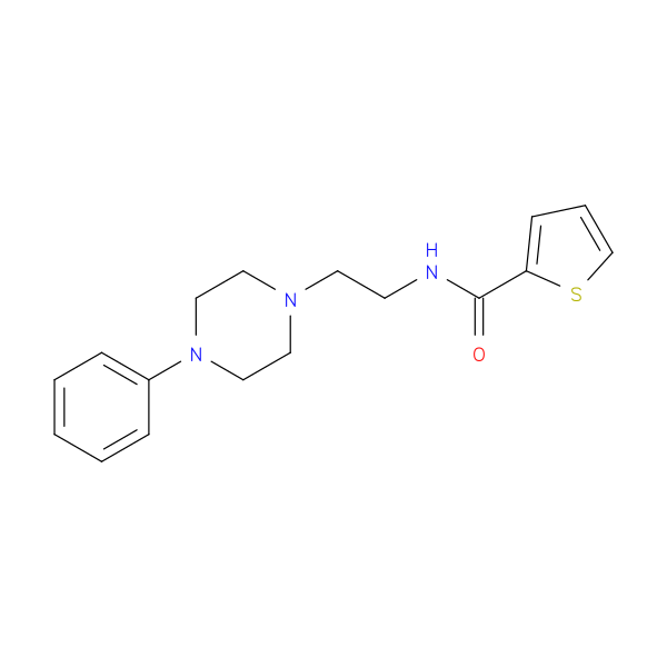 N-[2-(4-phenylpiperazin-1-yl)ethyl]thiophene-2-carboxamide