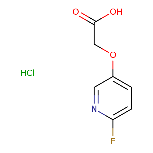 2-[(6-fluoropyridin-3-yl)oxy]acetic acid hydrochloride