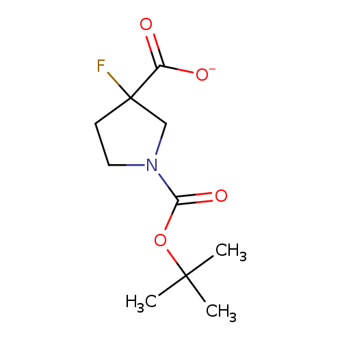 1,3-Pyrrolidinedicarboxylic acid, 3-fluoro-, 1-(1,1-dimethylethyl) ester
