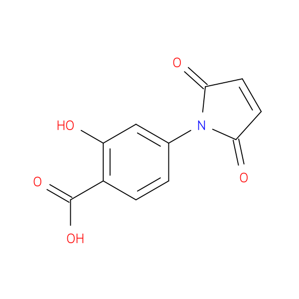 Benzoic acid, 4-(2,5-dihydro-2,5-dioxo-1H-pyrrol-1-yl)-2-hydroxy-