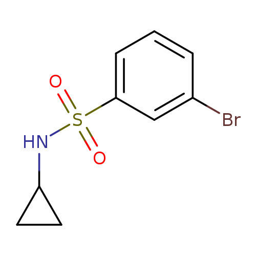 3-Bromo-N-cyclopropylbenzenesulfonamide