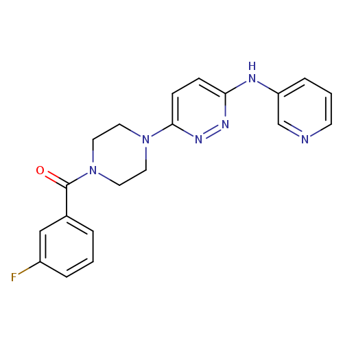 6-[4-(3-fluorobenzoyl)piperazin-1-yl]-N-(pyridin-3-yl)pyridazin-3-amine