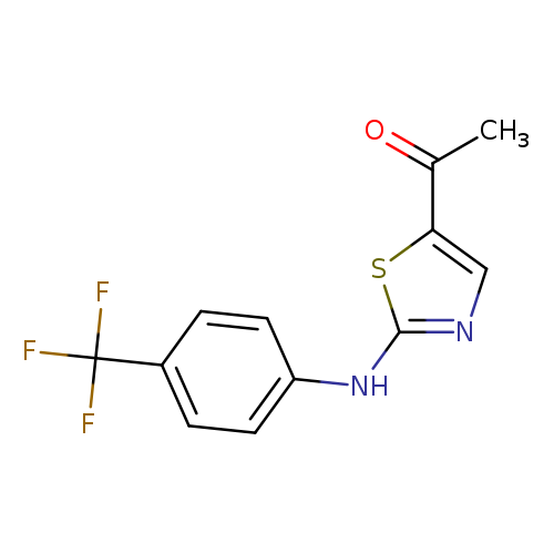1-(2-((4-(Trifluoromethyl)phenyl)amino)thiazol-5-yl)ethanone