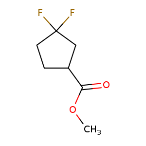 Cyclopentanecarboxylic acid, 3,3-difluoro-, methyl ester