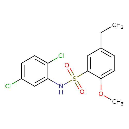 N-(2,5-dichlorophenyl)-5-ethyl-2-methoxybenzene-1-sulfonamide