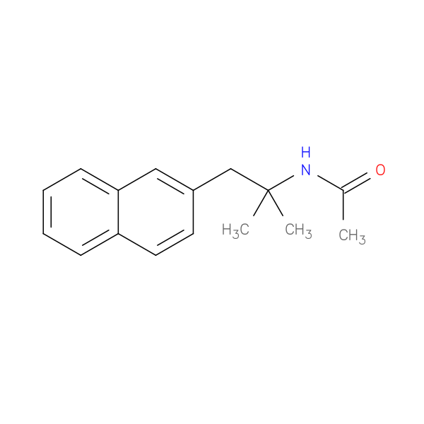 Acetamide, N-[1,1-dimethyl-2-(2-naphthalenyl)ethyl]-