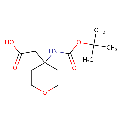 (4-Boc-amino-tetrahydropyran-4-yl)acetic acid