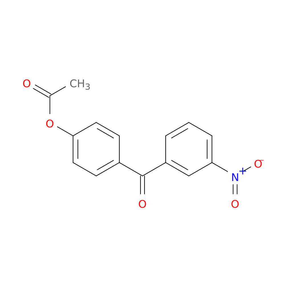 4-Acetoxy-3'-nitrobenzophenone