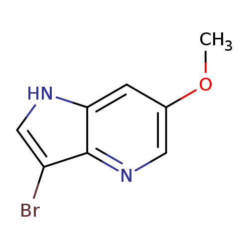 3-Bromo-6-methoxy-1H-pyrrolo[3,2-b]pyridine
