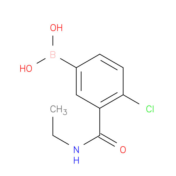 (4-Chloro-3-(ethylcarbamoyl)phenyl)boronic acid