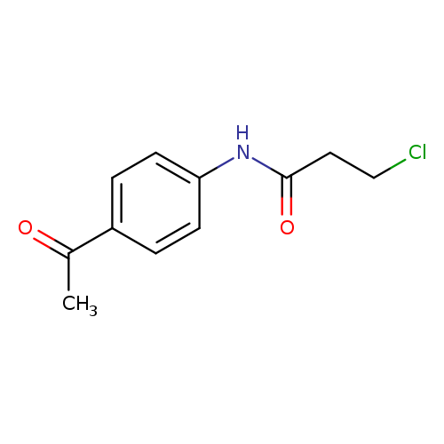 N-(4-Acetylphenyl)-3-chloropropanamide