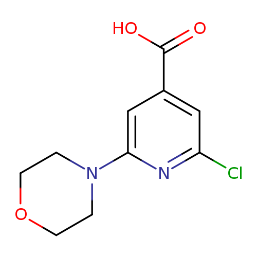 2-chloro-6-(morpholin-4-yl)pyridine-4-carboxylic acid