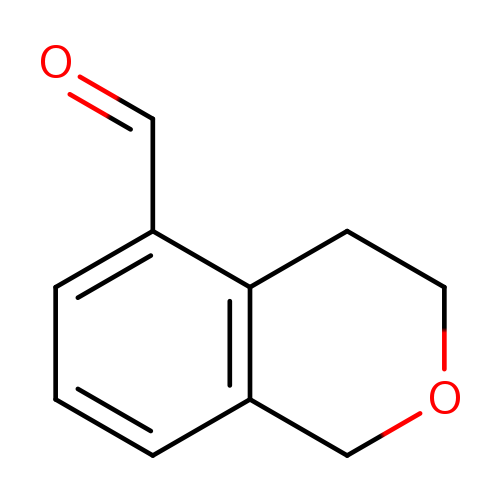 3,4-dihydro-1H-2-benzopyran-5-carbaldehyde
