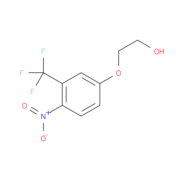 2-[4-nitro-3-(trifluoromethyl)phenoxy]ethan-1-ol