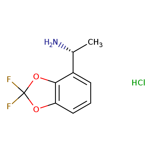 (R)-1-(2,2-Difluorobenzo[d][1,3]dioxol-4-yl)ethanamine hydrochloride