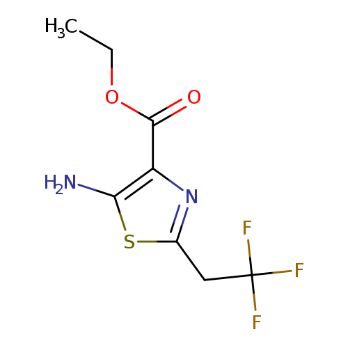 ethyl 5-amino-2-(2,2,2-trifluoroethyl)-1,3-thiazole-4-carboxylate