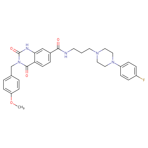 N-{3-[4-(4-fluorophenyl)piperazin-1-yl]propyl}-3-[(4-methoxyphenyl)methyl]-2,4-dioxo-1,2,3,4-tetrahydroquinazoline-7-carboxamide