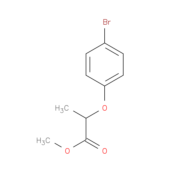 Propanoic acid, 2-(4-bromophenoxy)-, methyl ester