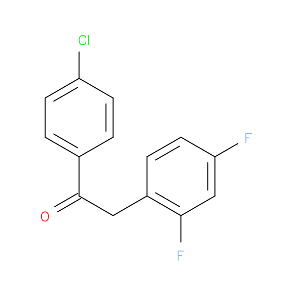 1-(4-Chlorophenyl)-2-(2,4-difluorophenyl)ethanone