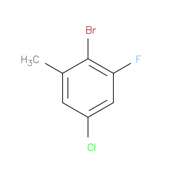2-Bromo-5-chloro-1-fluoro-3-methylbenzene